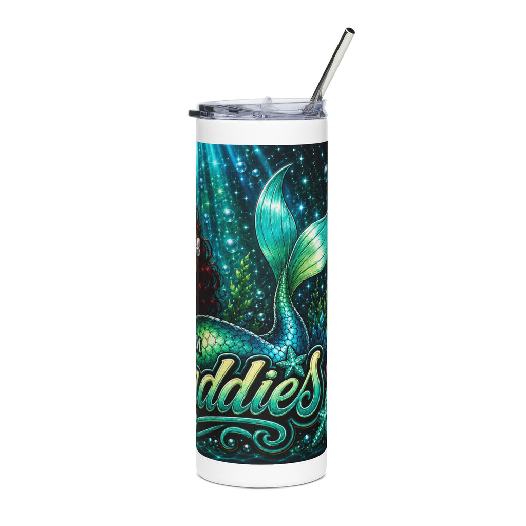 Mermaid Team 20oz Stainless Steel Tumbler — Sparkling Ocean Travel Cup